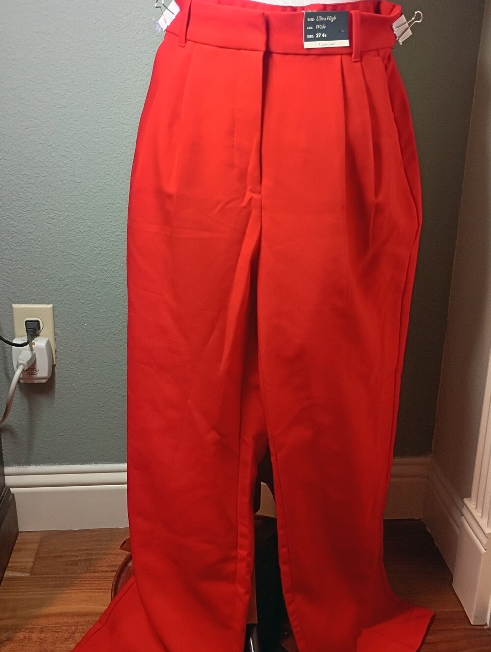 Wide Leg Ultra High Abercrombie & Fitch Slacks Pants New With Tags
